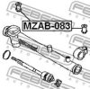 FORD 2M5Z3C716AA Mounting, steering gear